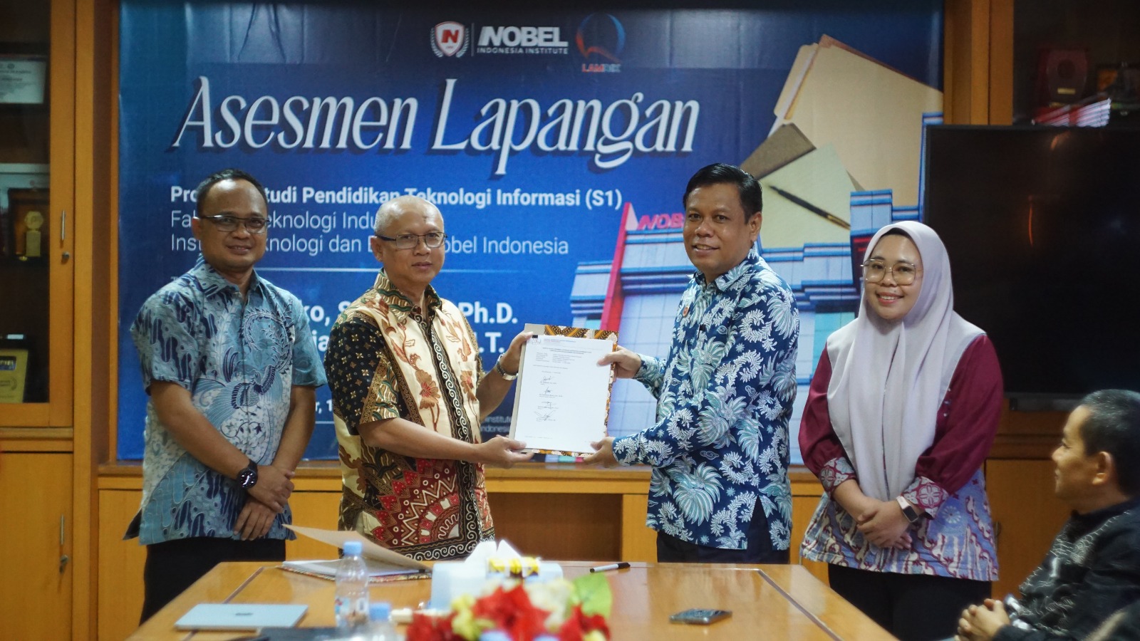 FTI Nobel Indonesia Siap Ikuti Rekomendasi LAMDIK Usai Asesmen Lapangan Prodi PTI